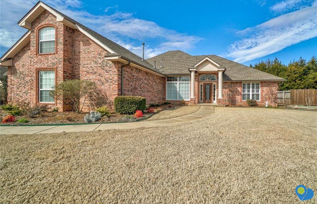 front view of 4408 Lilley Valley, Shawnee, OK
